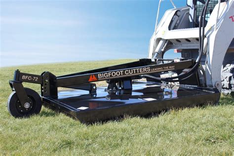 bigfoot cutters skid steer attachment|tri l bigfoot mower.